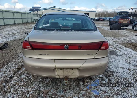 1999 Mercury Tracer Gs из США, поврежденный, VIN 1MEFM10P7XW618584